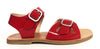 Manuela Red Patent Buckle Sandal-Tassel Children Shoes