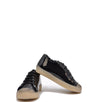 Pepe Black Patent Fur Sneaker-Tassel Children Shoes