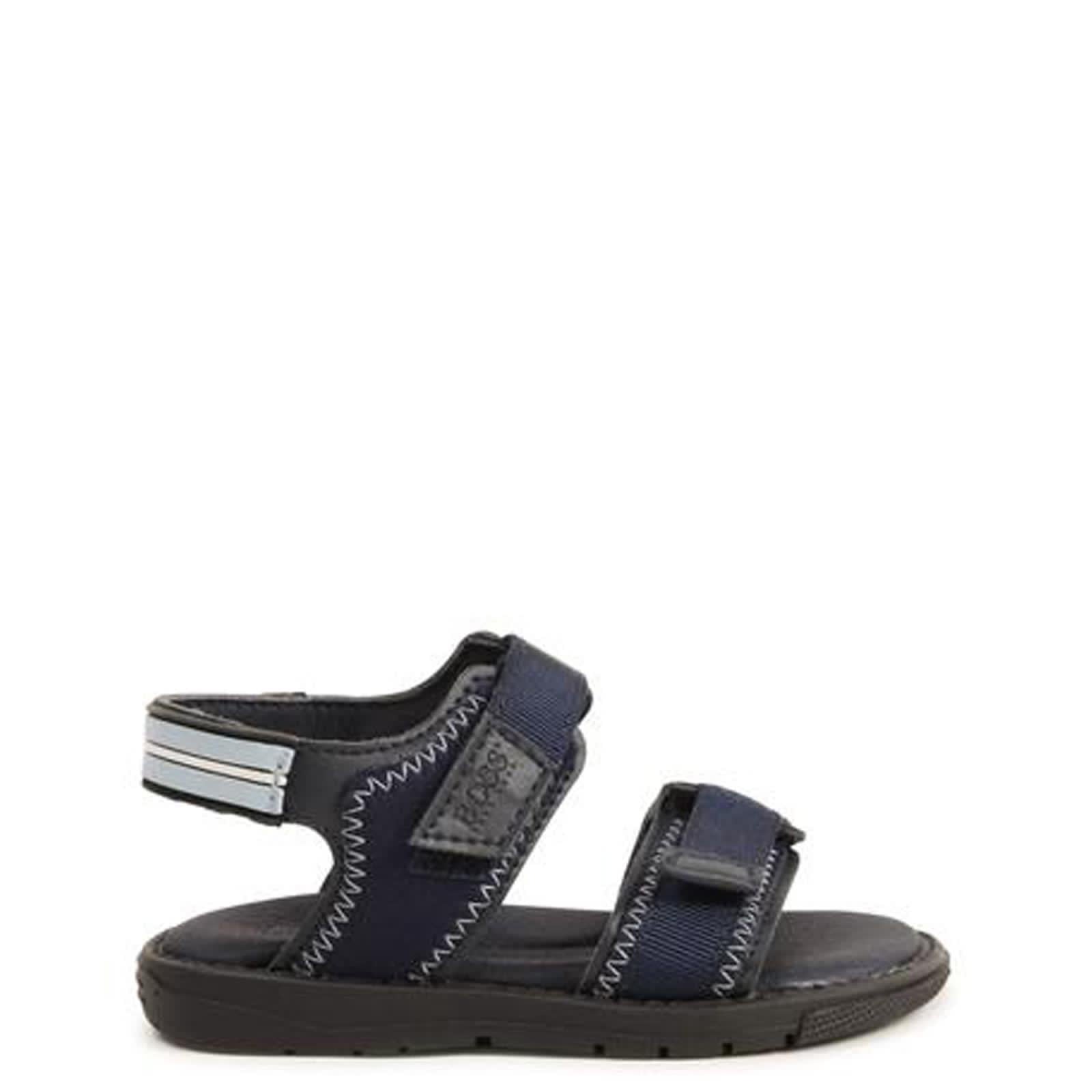 Hugo Boss Royal Blue Sandal-Tassel Children Shoes