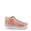 MAA Rose Shearling Lace Up Sneaker-Tassel Children Shoes