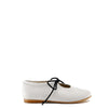 Blublonc White Leather Dress Shoe-Tassel Children Shoes
