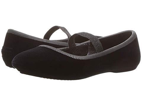 Native Shoes Velvet Margot Jiffy Black-Tassel Children Shoes