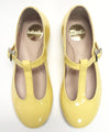 Beberlis Yellow Patent T-strap-Tassel Children Shoes