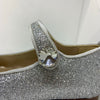Papanatas Silver Glitter Mary Jane-Tassel Children Shoes