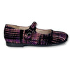 Beberlis Pink Textured Mary Jane-Tassel Children Shoes