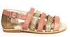 Manuela Nude/Gold Strap Sandal-Tassel Children Shoes