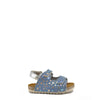Blublonc Denim Star Velcro Sandal-Tassel Children Shoes