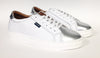 Atlanta Mocassin White/Silver Tennis Sneaker-Tassel Children Shoes