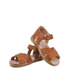 Petit Nord Cognac Criss Cross Sandal-Tassel Children Shoes