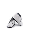 Beberlis White Textured Baby Bootie-Tassel Children Shoes