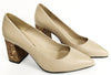 Marian Nude Cork 2&quot; Heel-Tassel Children Shoes