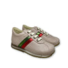 Pepe Pink Stripe Lace Sneaker-Tassel Children Shoes