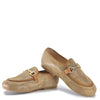 Manuela Honey Scottish Buckle Loafer-Tassel Children Shoes
