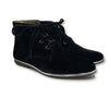 Papanatas Black Velvet Shimmer Bootie-Tassel Children Shoes