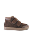 Petit Nord Brown Velcro Sneaker-Tassel Children Shoes