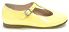 Beberlis Yellow Patent T-strap-Tassel Children Shoes