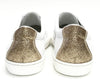 Beberlis White and Gold Glitter Sneaker-Tassel Children Shoes