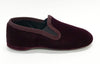 Pepe Burgundy Velvet Slipper-Tassel Children Shoes