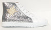 Elephantito Silver High Top Sneaker-Tassel Children Shoes
