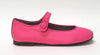 Papanatas Hot Pink Mary Jane-Tassel Children Shoes