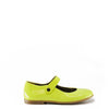 Pepe Neon Yellow Patent Mary Jane-Tassel Children Shoes