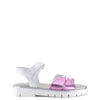 Beberlis Pink Metallic Sneaker Sandal-Tassel Children Shoes