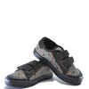 Pepe Brown Plaid Velcro Sneaker-Tassel Children Shoes