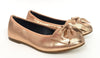 Blublonc Rose Gold Ballet-Tassel Children Shoes