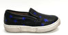 Pepe Black/Blue Star Slip-on Sneaker-Tassel Children Shoes