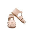 Beberlis Pink Closed Toe Baby Sandal-Tassel Children Shoes