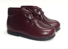 Beberlis Burgundy Leather Bootie-Tassel Children Shoes