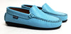 Atlanta Mocassin Turquoise Loafer-Tassel Children Shoes