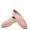 Hoo Pink Textured Chain Loafer-Tassel Children Shoes