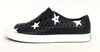 Native Jefferson Print Jiffy Black Big Star (Adult)-Tassel Children Shoes