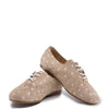 Papanatas Beige Star Lace Up Oxford-Tassel Children Shoes