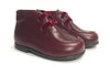 Beberlis Burgundy Leather Bootie-Tassel Children Shoes