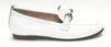 Beberlis White Leather With Buckle Slip-On-Tassel Children Shoes