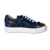 Sonatina Blue Spotted Zipper Sneaker-Tassel Children Shoes