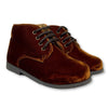 Pepe Rust Velvet Bootie-Tassel Children Shoes