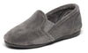Cienta Gray Velour Slipper-Tassel Children Shoes