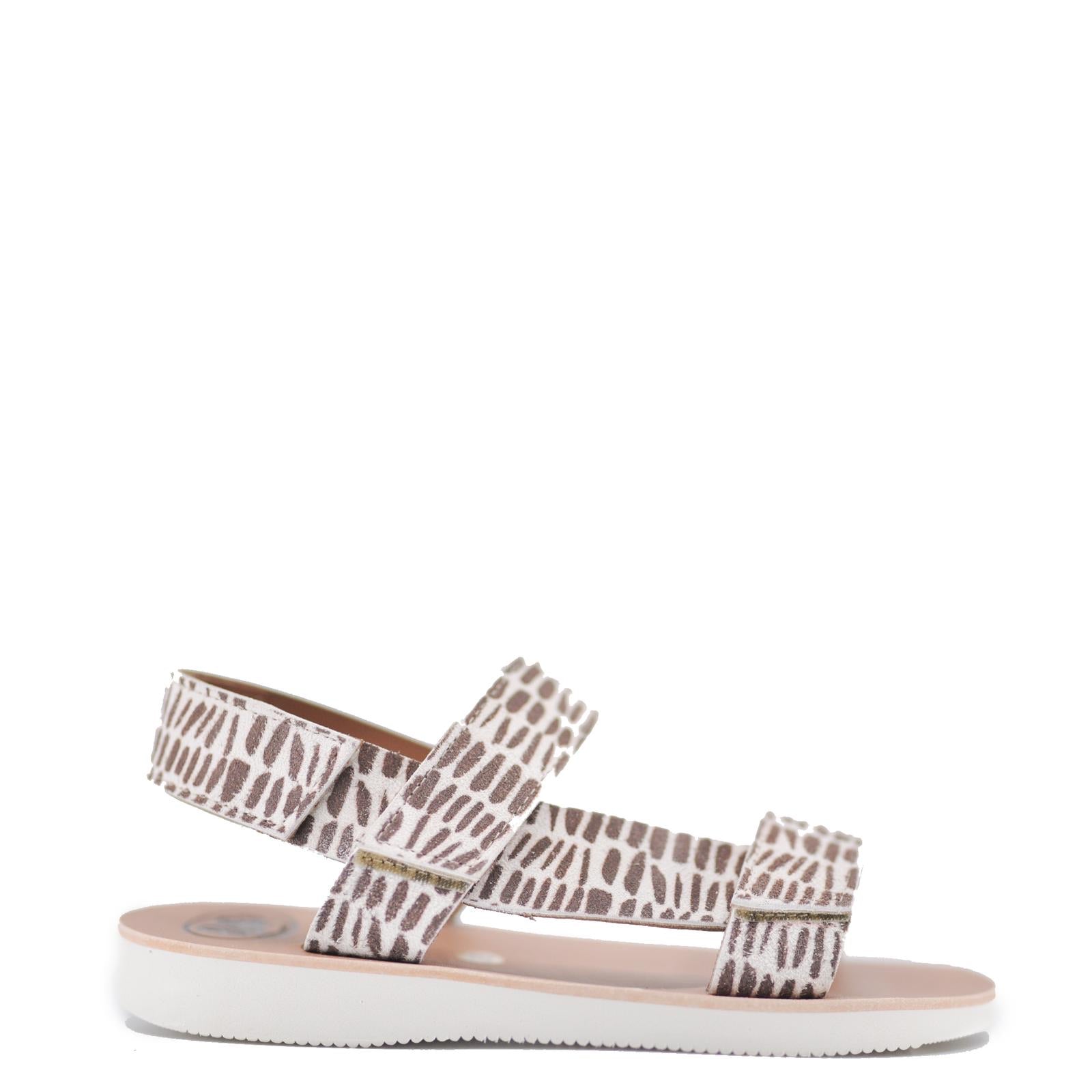 Pepe Giraffe Print Sandal-Tassel Children Shoes