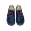 Sonatina Blue Spotted Oxford-Tassel Children Shoes
