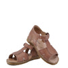 Petit Nord Rose Scalloped T-Strap Sandal-Tassel Children Shoes