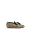 Sonatina Taupe Tassel Smoking Shoe-Tassel Children Shoes