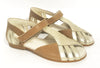Sonatina Tan/Gold Sandal-Tassel Children Shoes