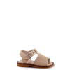 Papanatas Camel Linen T-Strap Sandal-Tassel Children Shoes