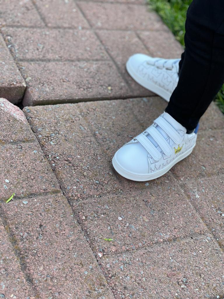 TYH x Tassel Crown Velcro Sneaker-Tassel Children Shoes