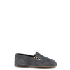 Pepe Gray Suede Striped Elastic Slipper Loafer-Tassel Children Shoes