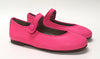 Papanatas Hot Pink Mary Jane-Tassel Children Shoes