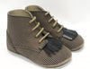 Sonatina Chestnut Lined Fringe Baby Bootie-Tassel Children Shoes